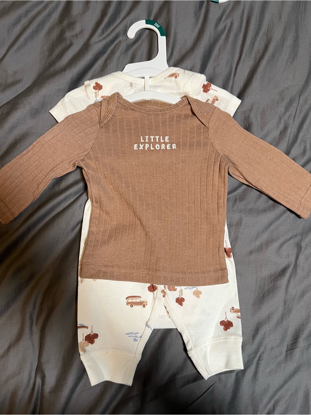 Carter's Just One You Baby Boy 3-Piece Wilderness Bodysuit Set Little Explorer
